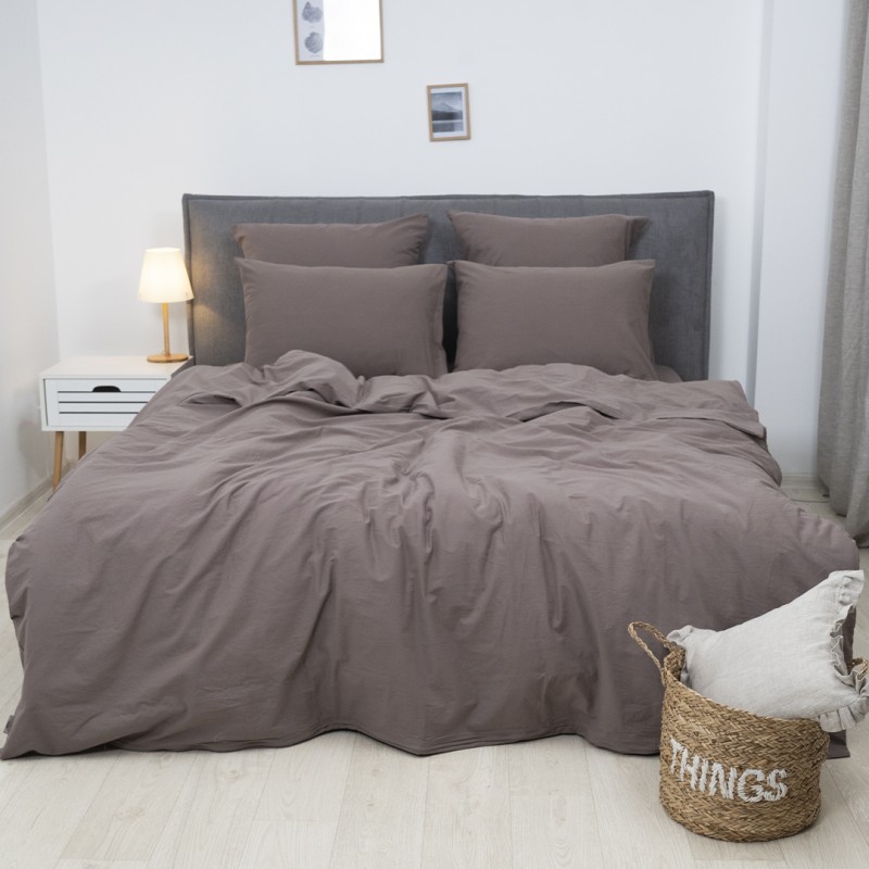 Комплект постільної білизни Viluta Двоспальний Варена бавовна Wash 70