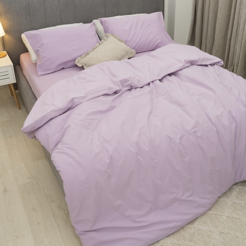 Комплект постільної білизни Viluta Двоспальний Варена бавовна Wash 71