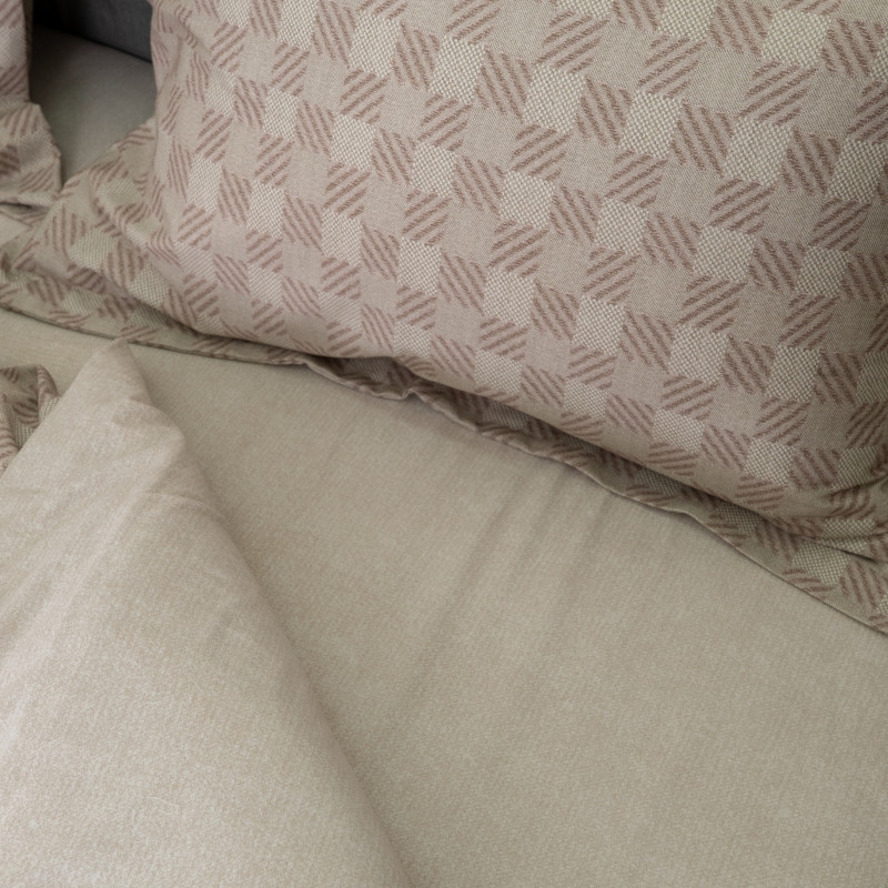 Комплект постільної білизни Viluta Євро Brushed Warm Cotton W-29