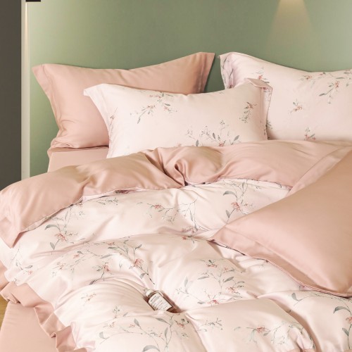 Комплект постільної білизни Viluta Євро Tencel (Тенсел) Т-01