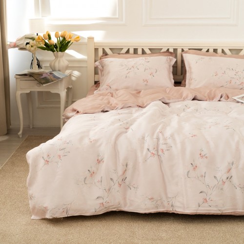 Комплект постільної білизни Viluta Євро Tencel (Тенсел) Т-01