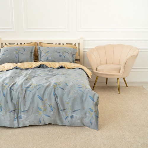 Комплект постільної білизни Viluta Євро Tencel (Тенсел) Т-02