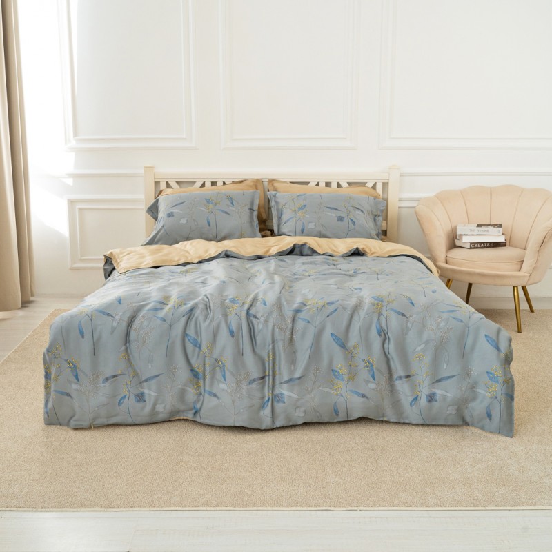 Комплект постільної білизни Viluta Євро Tencel (Тенсел) Т-02