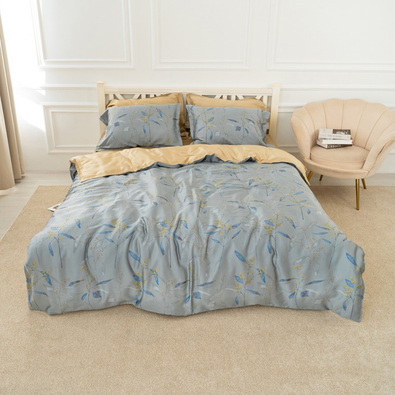 Комплект постільної білизни Viluta Євро Tencel (Тенсел) Т-02