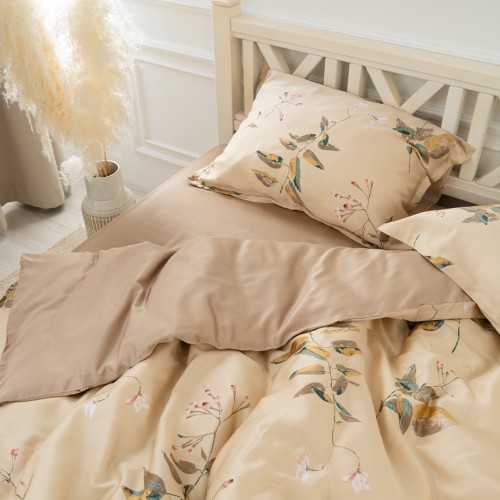 Комплект постільної білизни Viluta Євро Tencel (Тенсел) Т-04