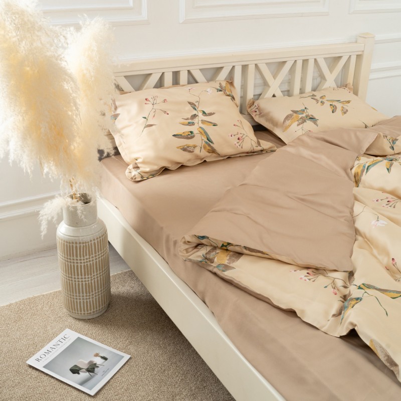 Комплект постільної білизни Viluta Євро Tencel (Тенсел) Т-04