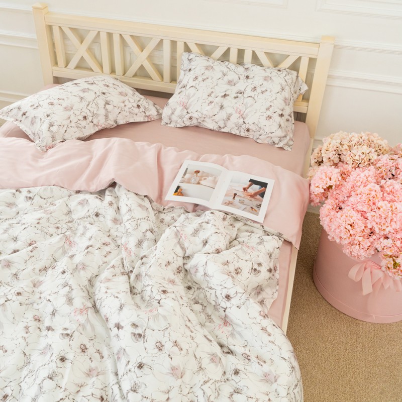 Комплект постільної білизни Viluta Євро Tencel (Тенсел) Т-05