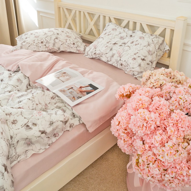 Комплект постільної білизни Viluta Євро Tencel (Тенсел) Т-05