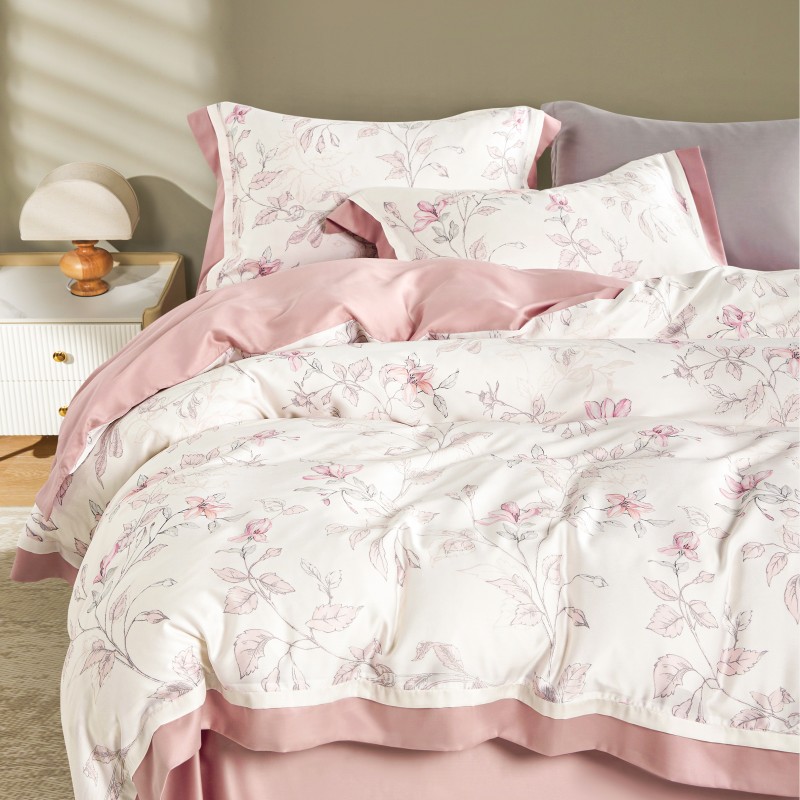 Комплект постільної білизни Viluta Євро Tencel (Тенсел) Т-06