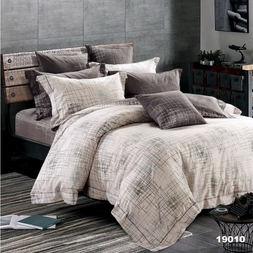 Комплект постільної білизни Viluta Євро Ранфорс 19010