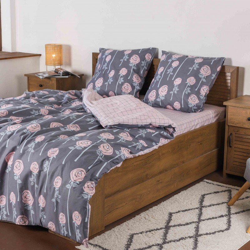 Комплект постільної білизни Viluta Євро Ранфорс 20127