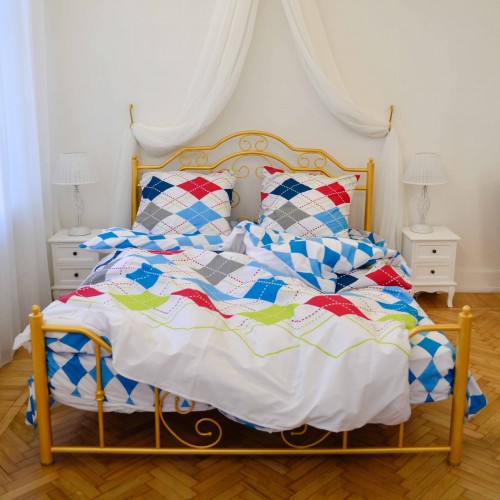 Комплект постільної білизни Viluta Євро Ранфорс 21164