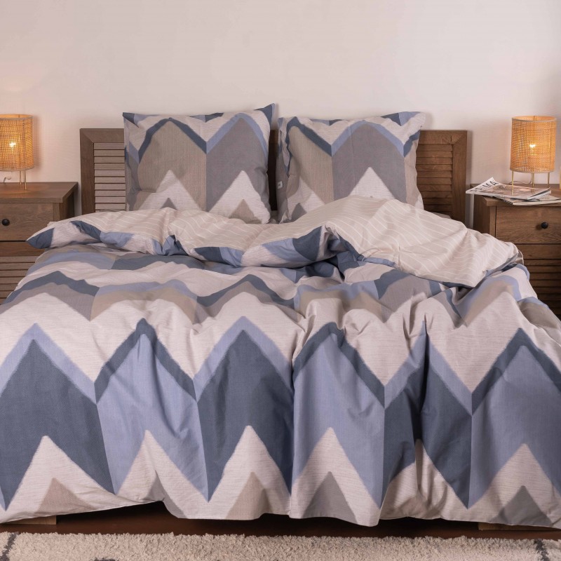 Комплект постільної білизни Viluta Євро Ранфорс 23226