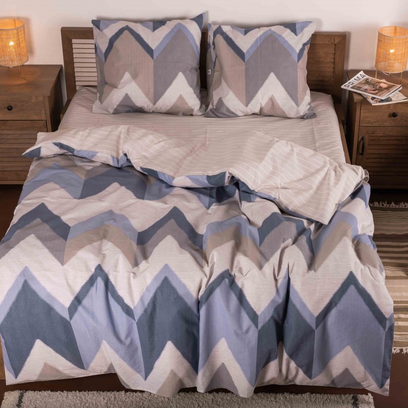 Комплект постільної білизни Viluta Євро Ранфорс 23226