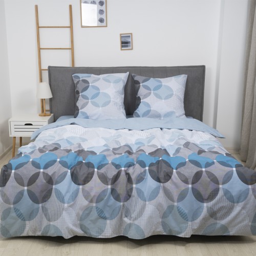 Комплект постільної білизни Viluta Євро Ранфорс 24246