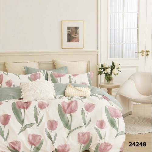 Комплект постільної білизни Viluta Євро ранфорс 24248