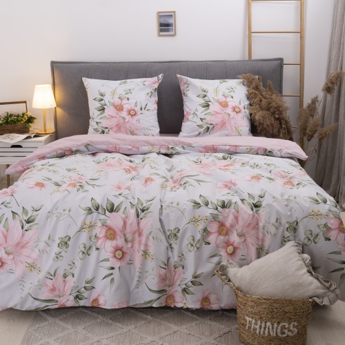 Комплект постільної білизни Viluta Євро Ранфорс 24255