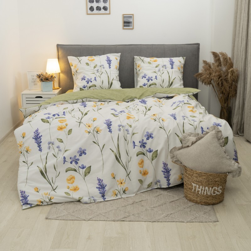 Комплект постільної білизни Viluta Євро ранфорс 24266