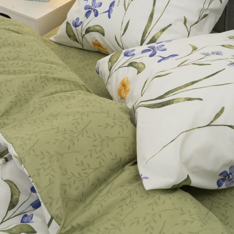 Комплект постільної білизни Viluta Євро ранфорс 24266