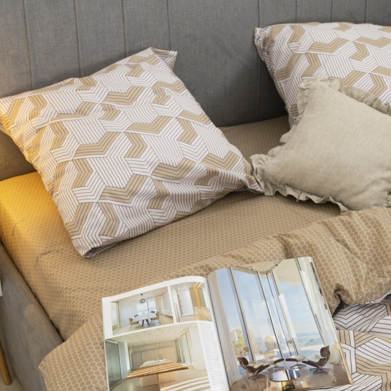 Комплект постільної білизни Viluta Євро ранфорс 24270