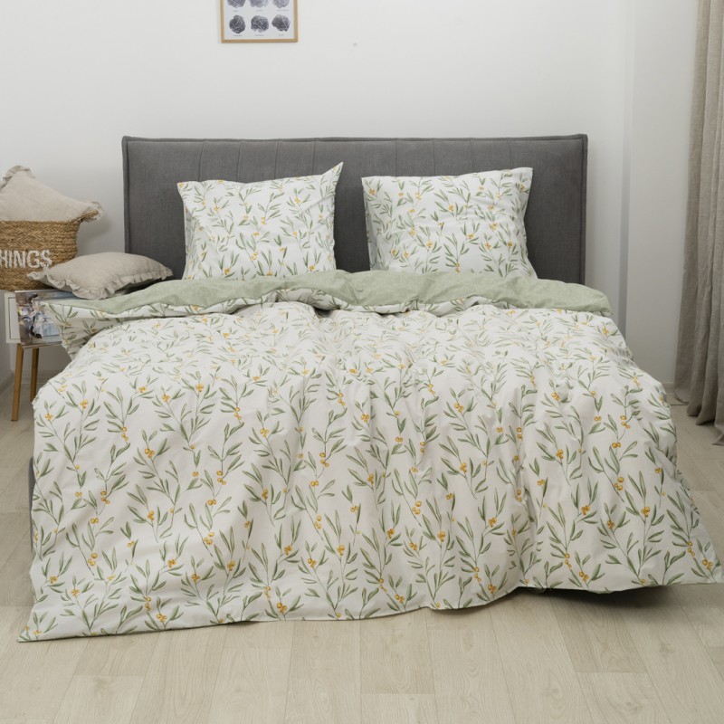 Комплект постільної білизни Viluta Євро Ранфорс 24280