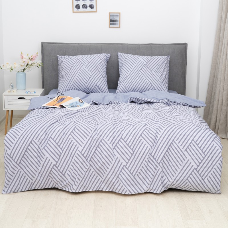 Комплект постільної білизни Viluta Євро Ранфорс 24288