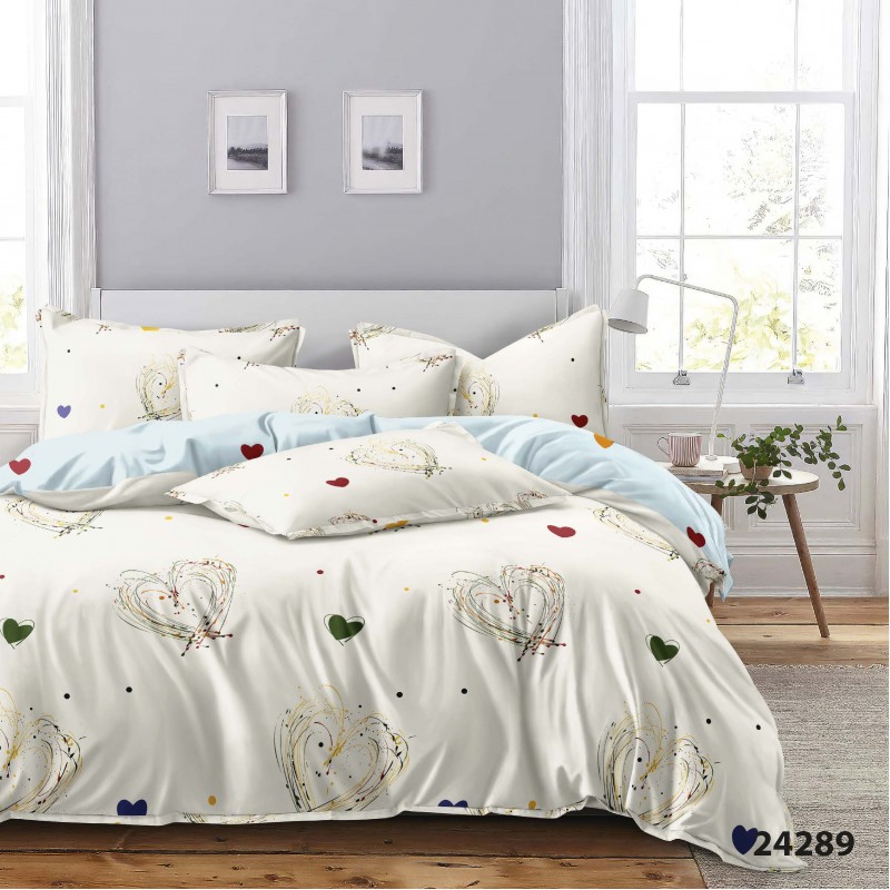 Комплект постільної білизни Viluta Євро Ранфорс 24289