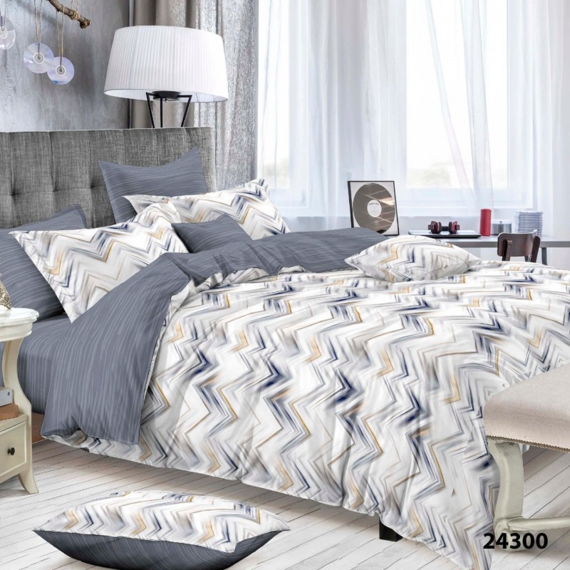 Комплект постільної білизни Viluta Євро Ранфорс 24300