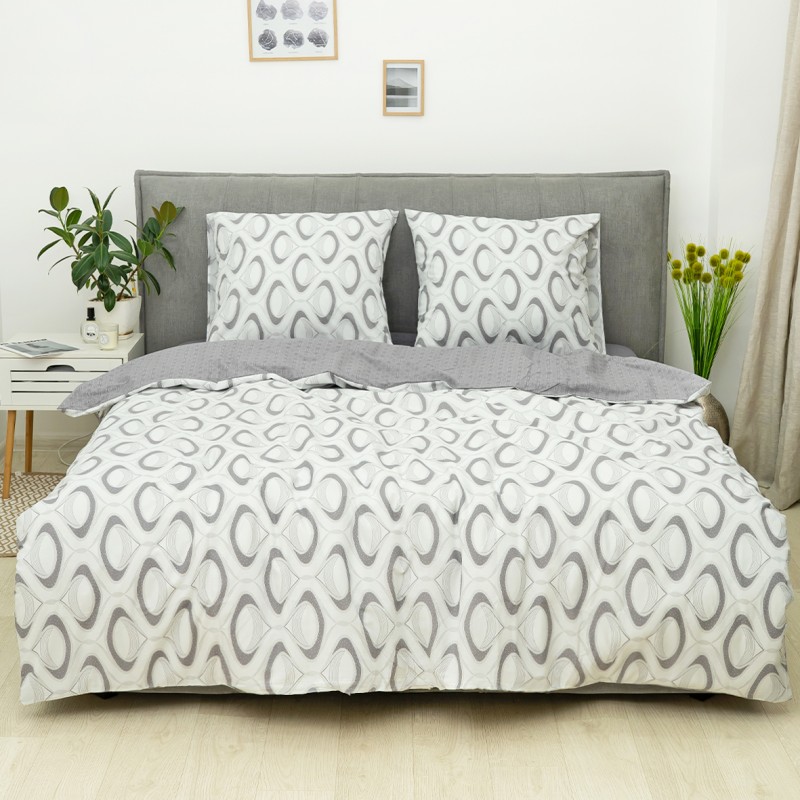 Комплект постільної білизни Viluta Євро Ранфорс 24311