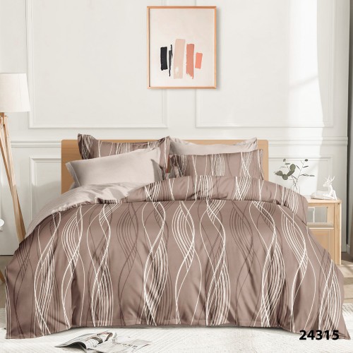 Комплект постільної білизни Viluta Євро Ранфорс 24315