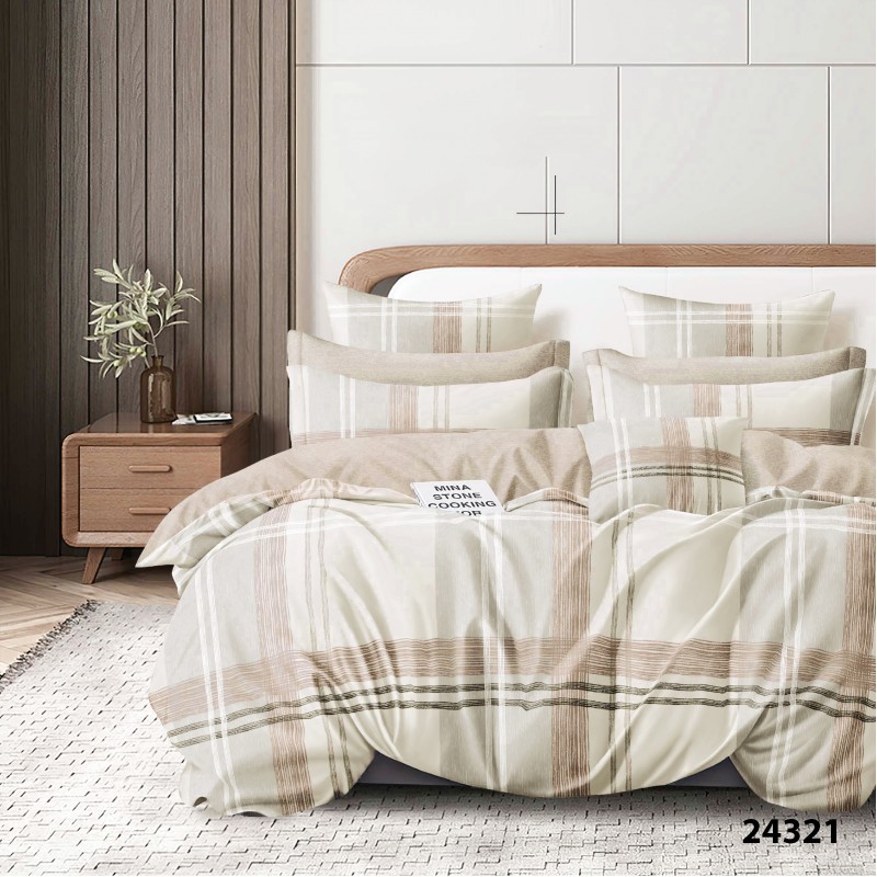 Комплект постільної білизни Viluta Євро Ранфорс 24321