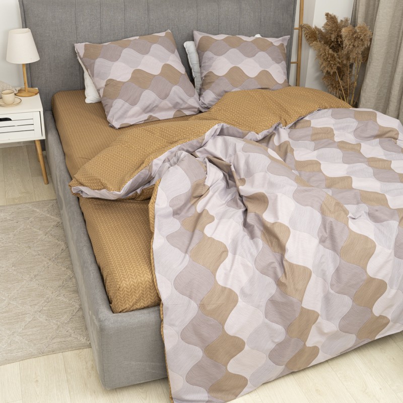 Комплект постільної білизни Viluta Євро Ранфорс 24336