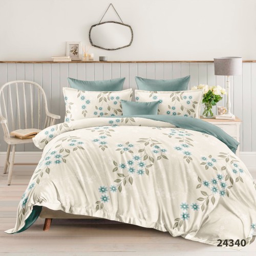 Комплект постільної білизни Viluta Євро Ранфорс 24340