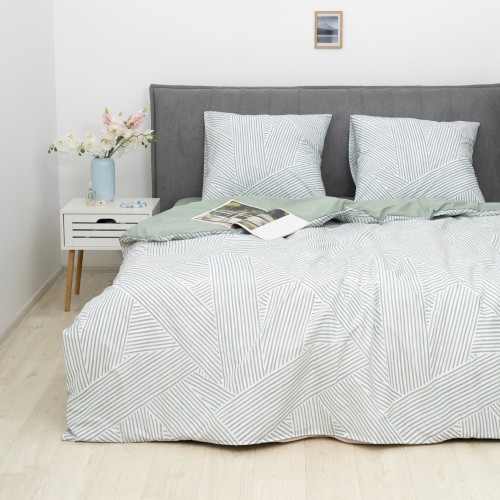 Комплект постільної білизни Viluta Євро Ранфорс 25370