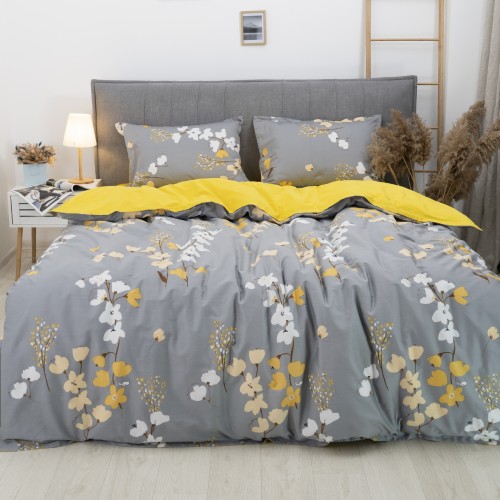 Комплект постільної білизни Viluta Євро Сатин Єгипетська бавовна 19