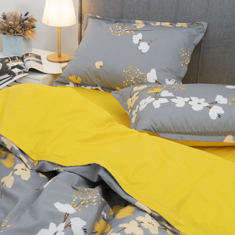 Комплект постільної білизни Viluta Євро Сатин Єгипетська бавовна 19