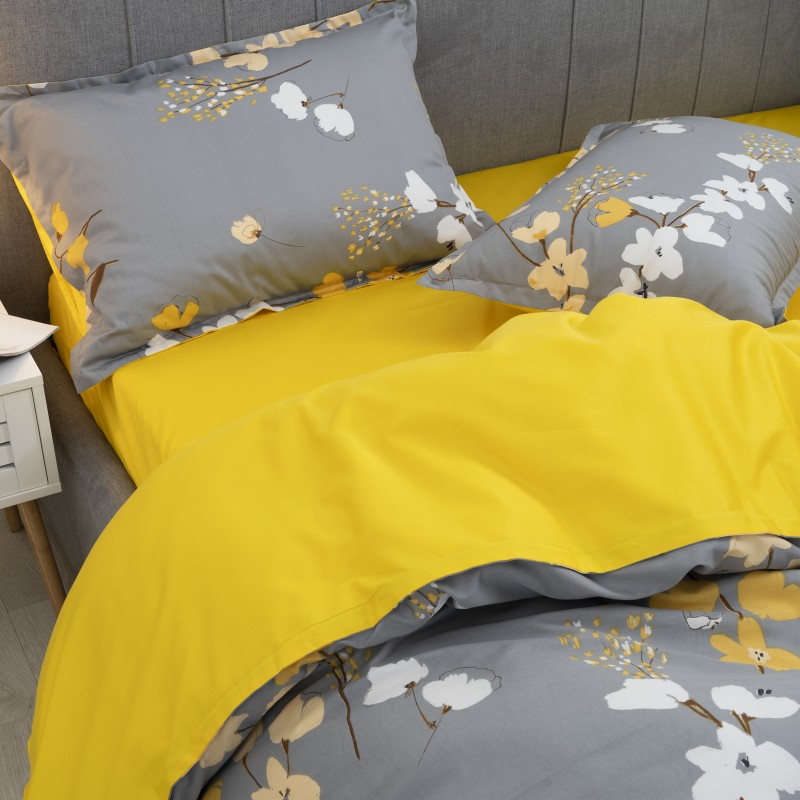 Комплект постільної білизни Viluta Євро Сатин Єгипетська бавовна 19