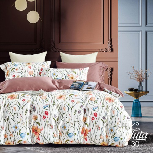 Комплект постільної білизни Viluta Євро Сатин Єгипетська бавовна 30