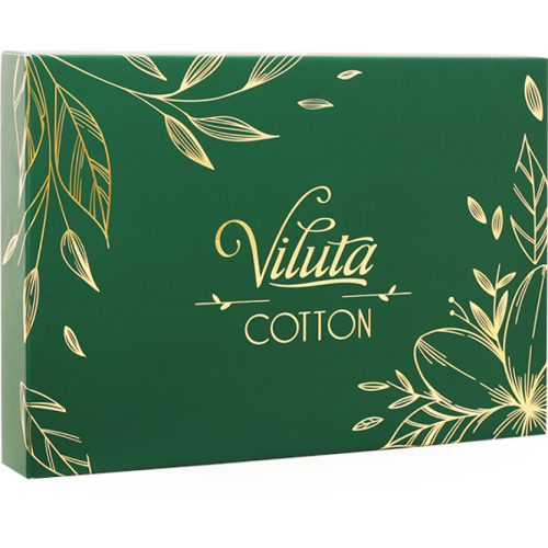 Комплект постільної білизни Viluta Євро Сатин Єгипетська бавовна 36