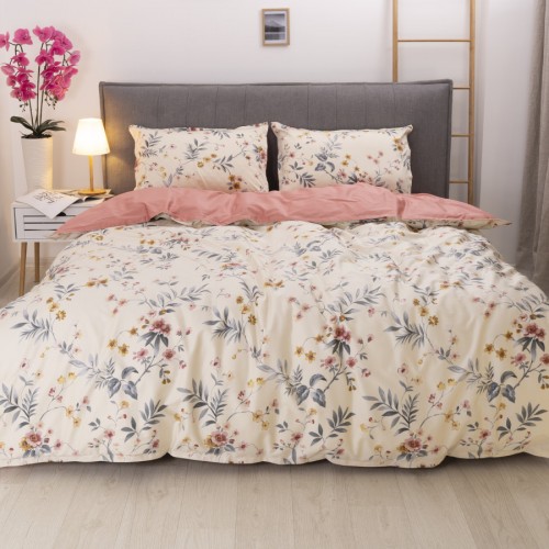 Комплект постільної білизни Viluta Євро Сатин Єгипетська бавовна 40