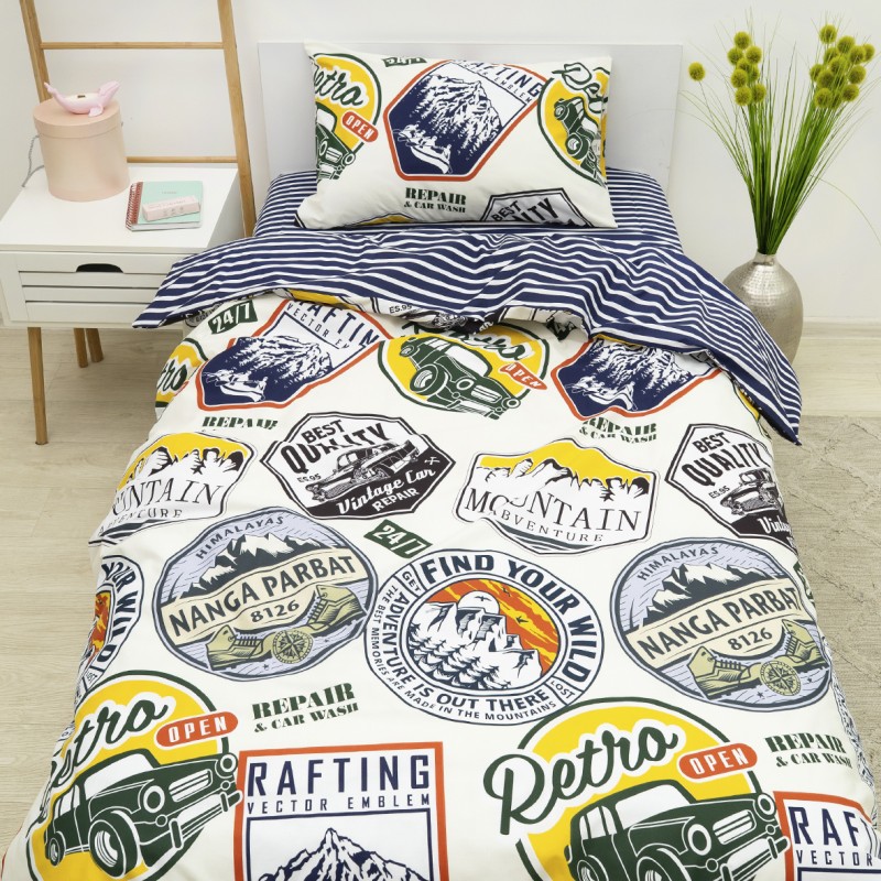 Комплект постільної білизни Viluta Підлітковий Ранфорс 24272