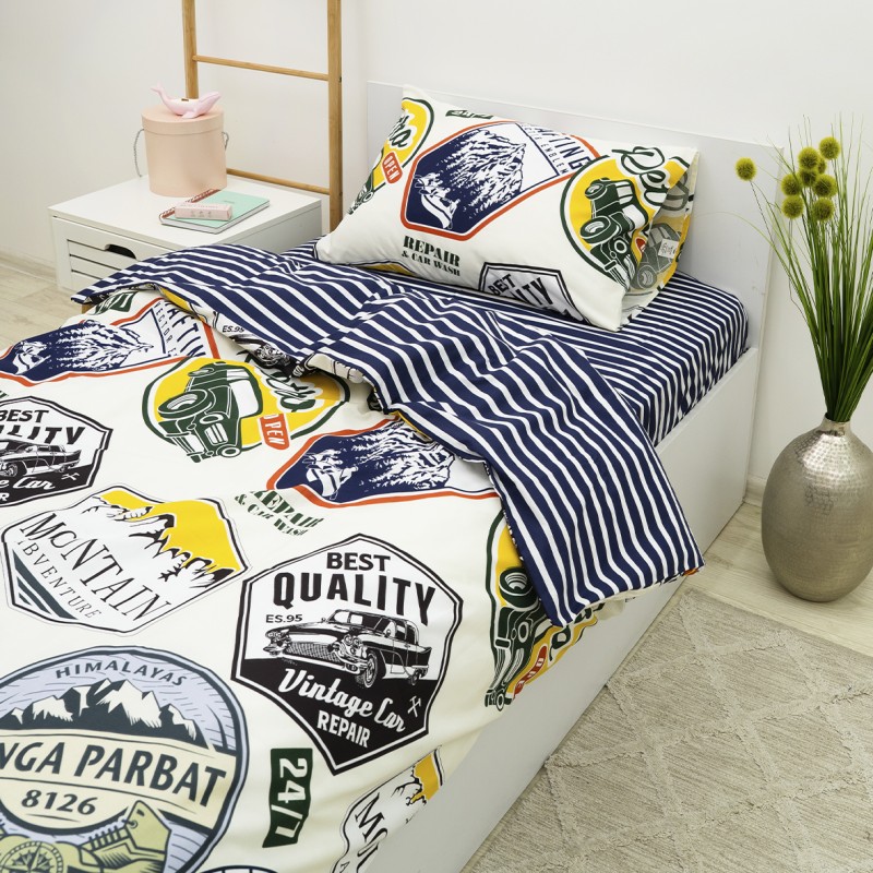 Комплект постільної білизни Viluta Підлітковий Ранфорс 24272