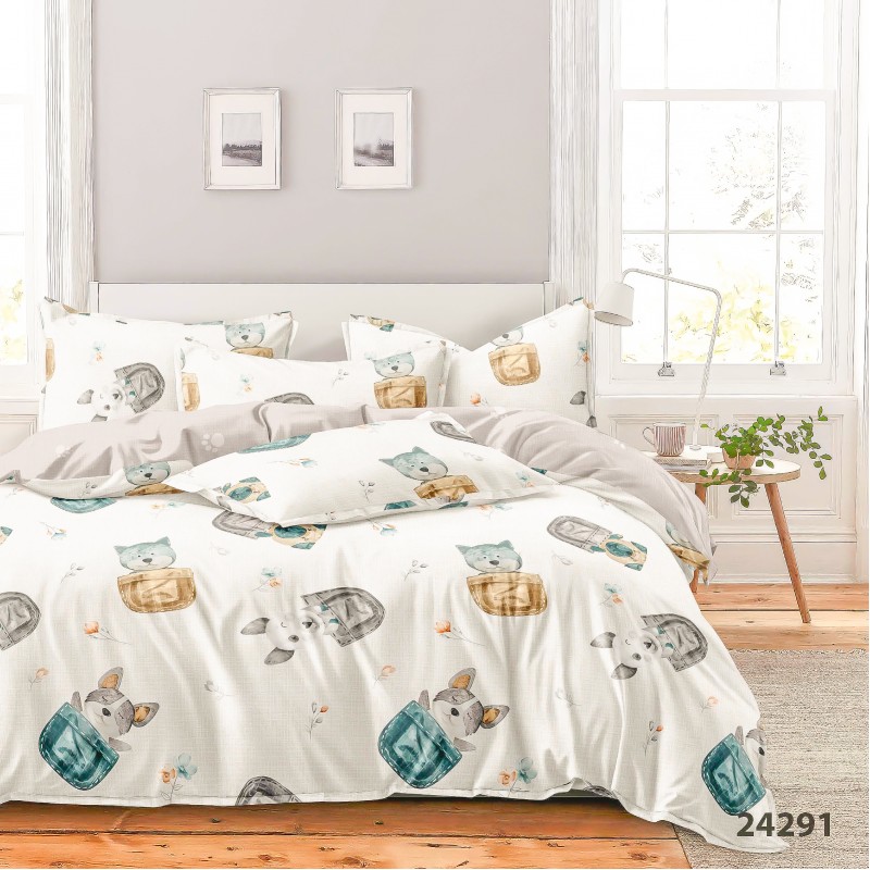 Комплект постільної білизни Viluta Підлітковий Ранфорс 24291