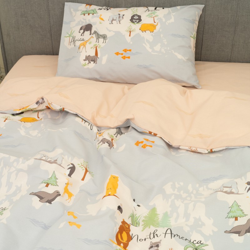 Комплект постільної білизни Viluta Підлітковий Ранфорс 24334