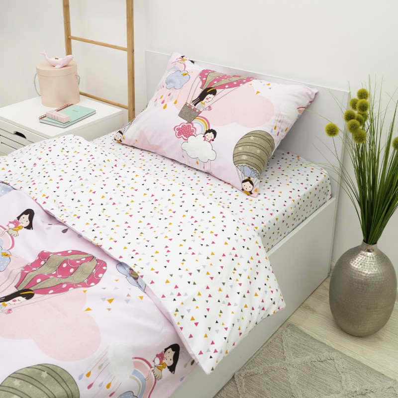 Комплект постільної білизни Viluta Підлітковий Ранфорс 24337