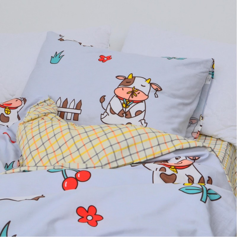 Комплект постільної білизни Viluta підлітковий Сатин Twill 529