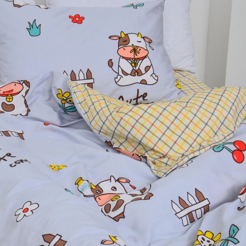 Комплект постільної білизни Viluta підлітковий Сатин Twill 529