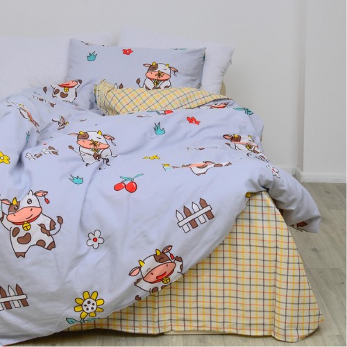 Комплект постільної білизни Viluta підлітковий Сатин Twill 529