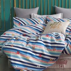 Комплект постільної білизни Viluta підлітковий Сатин Twill 541