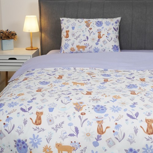 Комплект постільної білизни Viluta підлітковий Сатин Twill 696